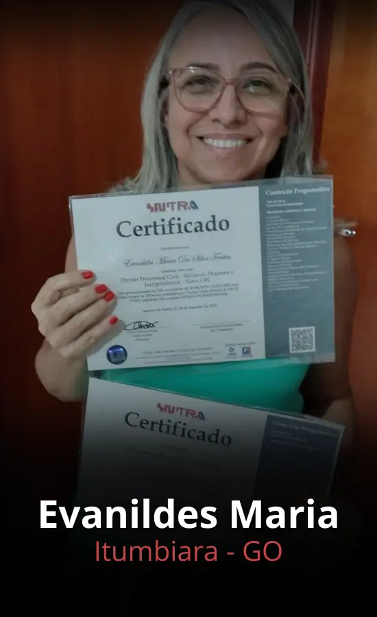 Estudante Evalnides Maria